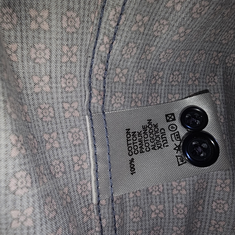 Jackie Z Vibrant Patterned Button Down Shirt - image 4